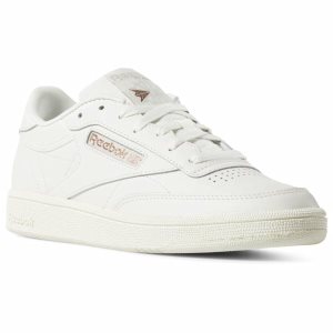 Reebok CLUB C 85 Turnschuhe Damen - Rosa Gold/Weiß - DE 068-TMX